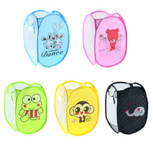Load image into Gallery viewer, 1Pcs Laundry Basket Cartoon Sorting Basket Folding Clothes Storage Basket Children Kids Toys Storage Organizer Home Storage