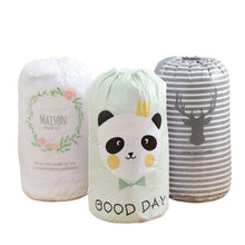 Load image into Gallery viewer, Multipurpose Large Capacity Drawstring Storage Bags Cartoon Pattern Laundry Pouch Kids Toys Storage Bag Room Organize Bags