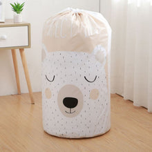 Load image into Gallery viewer, Multipurpose Large Capacity Drawstring Storage Bags Cartoon Pattern Laundry Pouch Kids Toys Storage Bag Room Organize Bags