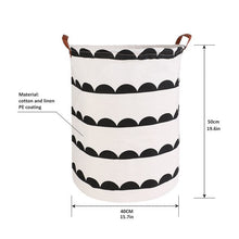 Load image into Gallery viewer, Storage Basket Folding Laundry Basket For Toy Storage Dirty Clothes Large Capacity Sundries Pouch Household Organizers
