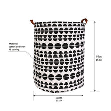 Load image into Gallery viewer, Storage Basket Folding Laundry Basket For Toy Storage Dirty Clothes Large Capacity Sundries Pouch Household Organizers