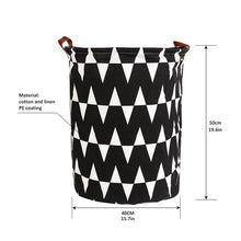 Load image into Gallery viewer, Storage Basket Folding Laundry Basket For Toy Storage Dirty Clothes Large Capacity Sundries Pouch Household Organizers