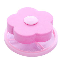 Load image into Gallery viewer, Flower Shape Mesh Laundry Filter Bag Floating Lint Hair Catcher Washing Machine Removal Device Cleaning Ball Home Cleaning Tools