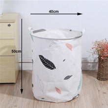 Load image into Gallery viewer, Folding Laundry Storage Basket for Toys Geometry Storage Barrel Standing Clothing Storage Bucket Laundry Organizer Holder Pouch