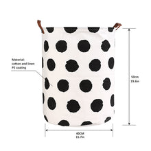 Load image into Gallery viewer, Dirty Laundry Basket Kids Toys Foldable Laundry Basket Clothes Storage Bag Holder Bucket Organizer Home Sundries Storage Barrel