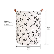 Load image into Gallery viewer, Dirty Laundry Basket Kids Toys Foldable Laundry Basket Clothes Storage Bag Holder Bucket Organizer Home Sundries Storage Barrel