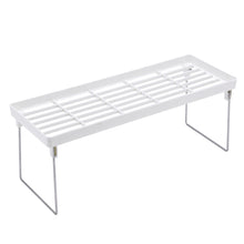 Load image into Gallery viewer, Adjustable Kitchen Storage Rack Metal Cupboard Storage Shelf Non-Skid Spice Rack Single Layer Kitchenware Organizer Saving Space