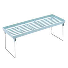 Load image into Gallery viewer, Adjustable Kitchen Storage Rack Metal Cupboard Storage Shelf Non-Skid Spice Rack Single Layer Kitchenware Organizer Saving Space