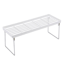 Load image into Gallery viewer, Adjustable Kitchen Storage Rack Metal Cupboard Storage Shelf Non-Skid Spice Rack Single Layer Kitchenware Organizer Saving Space