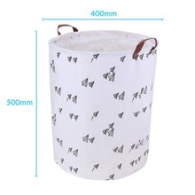 Load image into Gallery viewer, Foldable Laundry Basket Clothes Storage Bag Dirty Laundry Basket Kids Toys Holder Bucket Organizer Home Sundries Storage Barrel