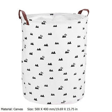 Load image into Gallery viewer, Foldable Laundry Basket Clothes Storage Bag Dirty Laundry Basket Kids Toys Holder Bucket Organizer Home Sundries Storage Barrel