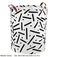 Load image into Gallery viewer, Foldable Laundry Basket Clothes Storage Bag Dirty Laundry Basket Kids Toys Holder Bucket Organizer Home Sundries Storage Barrel