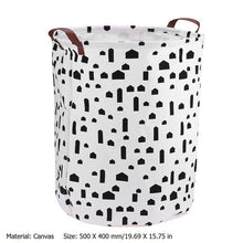 Load image into Gallery viewer, Foldable Laundry Basket Clothes Storage Bag Dirty Laundry Basket Kids Toys Holder Bucket Organizer Home Sundries Storage Barrel