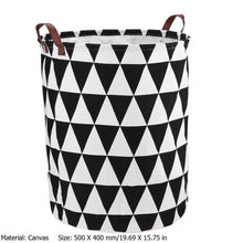 Load image into Gallery viewer, Foldable Laundry Basket Clothes Storage Bag Dirty Laundry Basket Kids Toys Holder Bucket Organizer Home Sundries Storage Barrel