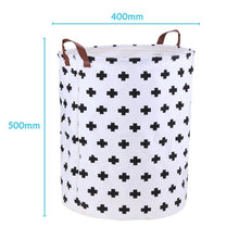 Load image into Gallery viewer, Foldable Laundry Basket Clothes Storage Bag Dirty Laundry Basket Kids Toys Holder Bucket Organizer Home Sundries Storage Barrel
