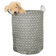 Load image into Gallery viewer, Dirty Laundry Basket Kids Toys Holder Bucket Organizer Foldable Laundry Basket Clothes Storage Bag Home Sundries Storage Barrel