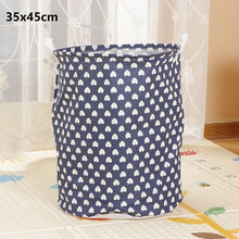Load image into Gallery viewer, Urijk 2019 New Folding Laundry Basket Round Storage Bin Large Hamper Collapsible Clothes Toy Laundry Holder Organizer Fast Ship