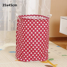 Load image into Gallery viewer, Urijk 2019 New Folding Laundry Basket Round Storage Bin Large Hamper Collapsible Clothes Toy Laundry Holder Organizer Fast Ship