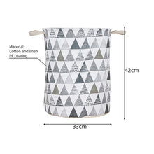 Load image into Gallery viewer, Urijk 2019 New Folding Laundry Basket Round Storage Bin Large Hamper Collapsible Clothes Toy Laundry Holder Organizer Fast Ship