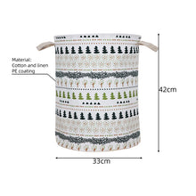 Load image into Gallery viewer, Urijk 2019 New Folding Laundry Basket Round Storage Bin Large Hamper Collapsible Clothes Toy Laundry Holder Organizer Fast Ship