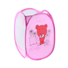 Load image into Gallery viewer, 1Pcs Laundry Basket Cartoon Sorting Basket Folding Clothes Storage Basket Children Kids Toys Storage Organizer Home Storage