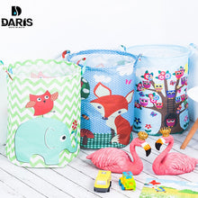 Load image into Gallery viewer, SDARISB 35*45cm Waterproof Storage Basket For Toy Dirty Laundry Basket Bag Clothes Toys Storage Box Sundries Fabric Folding