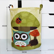 Load image into Gallery viewer, SDARISB 35*45cm Waterproof Storage Basket For Toy Dirty Laundry Basket Bag Clothes Toys Storage Box Sundries Fabric Folding