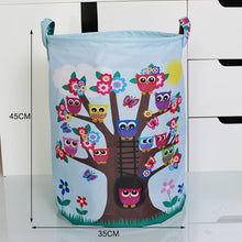 Load image into Gallery viewer, SDARISB 35*45cm Waterproof Storage Basket For Toy Dirty Laundry Basket Bag Clothes Toys Storage Box Sundries Fabric Folding