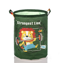Load image into Gallery viewer, SDARISB 35*45cm Waterproof Storage Basket For Toy Dirty Laundry Basket Bag Clothes Toys Storage Box Sundries Fabric Folding
