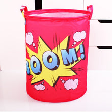 Load image into Gallery viewer, SDARISB 35*45cm Waterproof Storage Basket For Toy Dirty Laundry Basket Bag Clothes Toys Storage Box Sundries Fabric Folding
