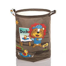 Load image into Gallery viewer, SDARISB 35*45cm Waterproof Storage Basket For Toy Dirty Laundry Basket Bag Clothes Toys Storage Box Sundries Fabric Folding