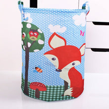 Load image into Gallery viewer, SDARISB 35*45cm Waterproof Storage Basket For Toy Dirty Laundry Basket Bag Clothes Toys Storage Box Sundries Fabric Folding
