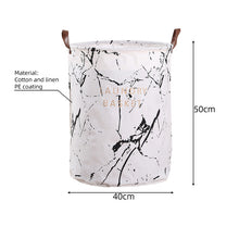 Load image into Gallery viewer, Large Foldable Dirty Laundry Basket Organizer Printed Collapsible Waterproof Home Laundry Hamper Sorter Laundry Basket 1pc