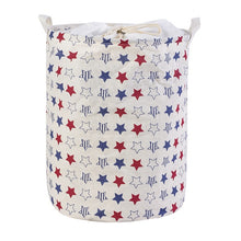 Load image into Gallery viewer, Large Foldable Dirty Laundry Basket Organizer Printed Collapsible Waterproof Home Laundry Hamper Sorter Laundry Basket 1pc