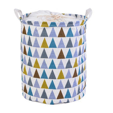 Load image into Gallery viewer, Large Foldable Dirty Laundry Basket Organizer Printed Collapsible Waterproof Home Laundry Hamper Sorter Laundry Basket 1pc