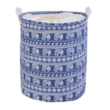 Load image into Gallery viewer, Large Foldable Dirty Laundry Basket Organizer Printed Collapsible Waterproof Home Laundry Hamper Sorter Laundry Basket 1pc
