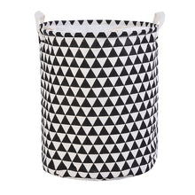 Load image into Gallery viewer, Large Foldable Dirty Laundry Basket Organizer Printed Collapsible Waterproof Home Laundry Hamper Sorter Laundry Basket 1pc