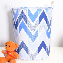 Load image into Gallery viewer, Large Foldable Dirty Laundry Basket Organizer Printed Collapsible Waterproof Home Laundry Hamper Sorter Laundry Basket 1pc