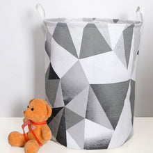 Load image into Gallery viewer, Large Foldable Dirty Laundry Basket Organizer Printed Collapsible Waterproof Home Laundry Hamper Sorter Laundry Basket 1pc