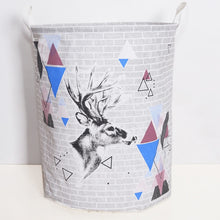 Load image into Gallery viewer, Large Foldable Dirty Laundry Basket Organizer Printed Collapsible Waterproof Home Laundry Hamper Sorter Laundry Basket 1pc