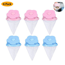 Load image into Gallery viewer, 6pcs/4pcs Household Reusable Floating Pet Fur Lint Hair Catcher Laundry Hair Catcher Remover Mesh Bag Washing Machine Lint Trap