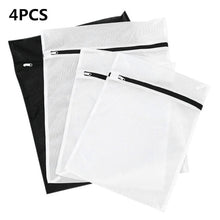 Load image into Gallery viewer, 4/5/6PCS Zippered Washing Laundry Bag Foldable Mesh Clothing Care Protector Bag Travel Portable Storage For Bra Underwear Socks