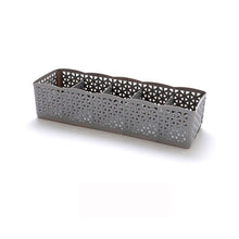 Load image into Gallery viewer, 5 Cells Plastic Organizer Storage Box Tie Bra Socks Drawer Cosmetic Divider Make Up Storage Organizer Storage Drawers Plastic