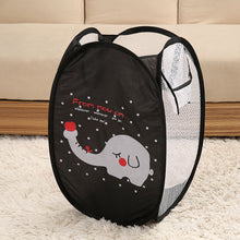 Load image into Gallery viewer, Kids Cartoon Laundry Hamper Laundry Bags for dirty clothes  Foldable Washing Clothes Basket Mesh Storage Laundry Room Organizer