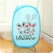 Load image into Gallery viewer, Kids Cartoon Laundry Hamper Laundry Bags for dirty clothes  Foldable Washing Clothes Basket Mesh Storage Laundry Room Organizer