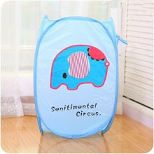 Load image into Gallery viewer, Kids Cartoon Laundry Hamper Laundry Bags for dirty clothes  Foldable Washing Clothes Basket Mesh Storage Laundry Room Organizer