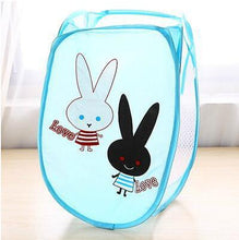 Load image into Gallery viewer, Kids Cartoon Laundry Hamper Laundry Bags for dirty clothes  Foldable Washing Clothes Basket Mesh Storage Laundry Room Organizer