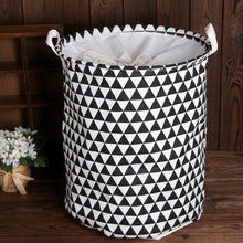 Load image into Gallery viewer, Urijk Laundry Basket Bag Clothes Organizer Home Sundries Picnic Basket Toy Storage Basket Laundry Kitchen Hamper Cesto Wasmand